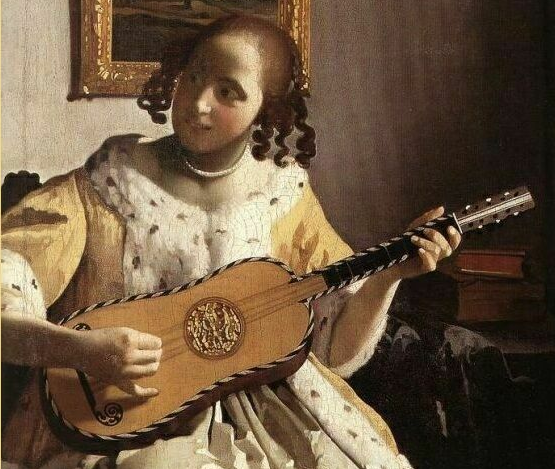 Vermeer: The guitar player